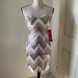 NWT Trixxi Sequin Dress